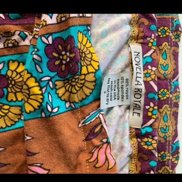 NWOT novella royal ethnic skirt - Picture 6 of 6